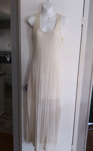 American Rag cream lace maxi dress - Picture 4 of 6